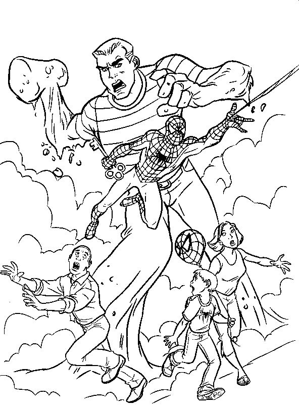 Kids-n-fun.com | 28 coloring pages of Spiderman 3